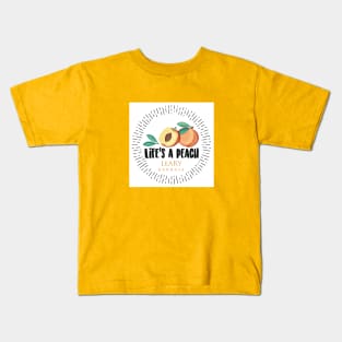 Life's a Peach Leary, Georgia Kids T-Shirt